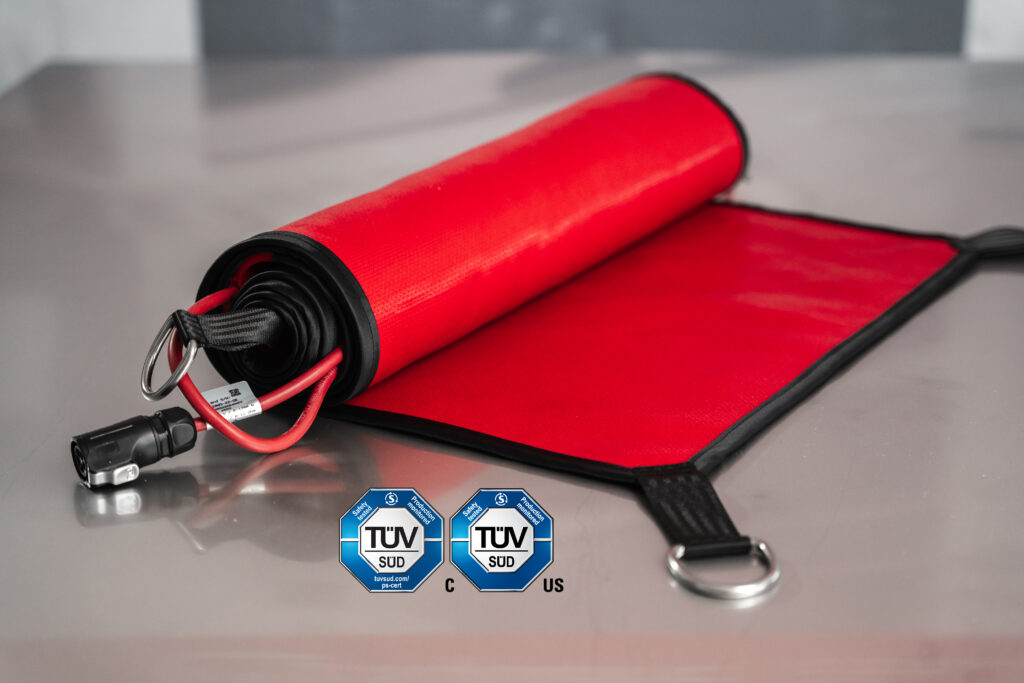 Homogeneous heat distribution with flexible heating blanket